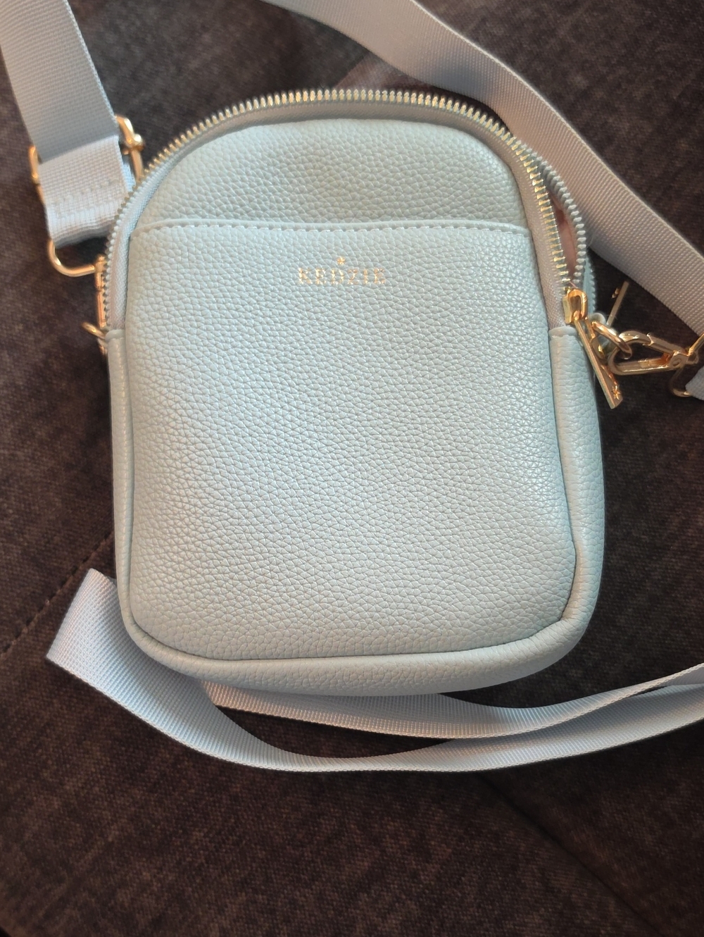 Kedzie Small Crossbody Bag In Light Blue